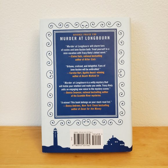 Murder at Longbourn: A Mystery by Tracy Kiely (hardcover) - Picture 2 of 8